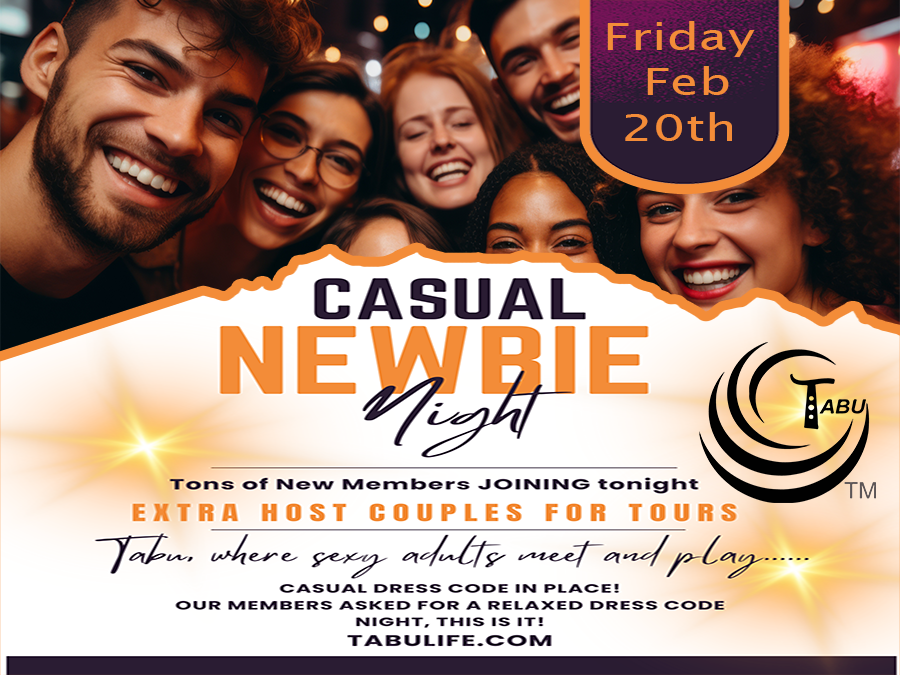 Casual and Newbie Night Friday